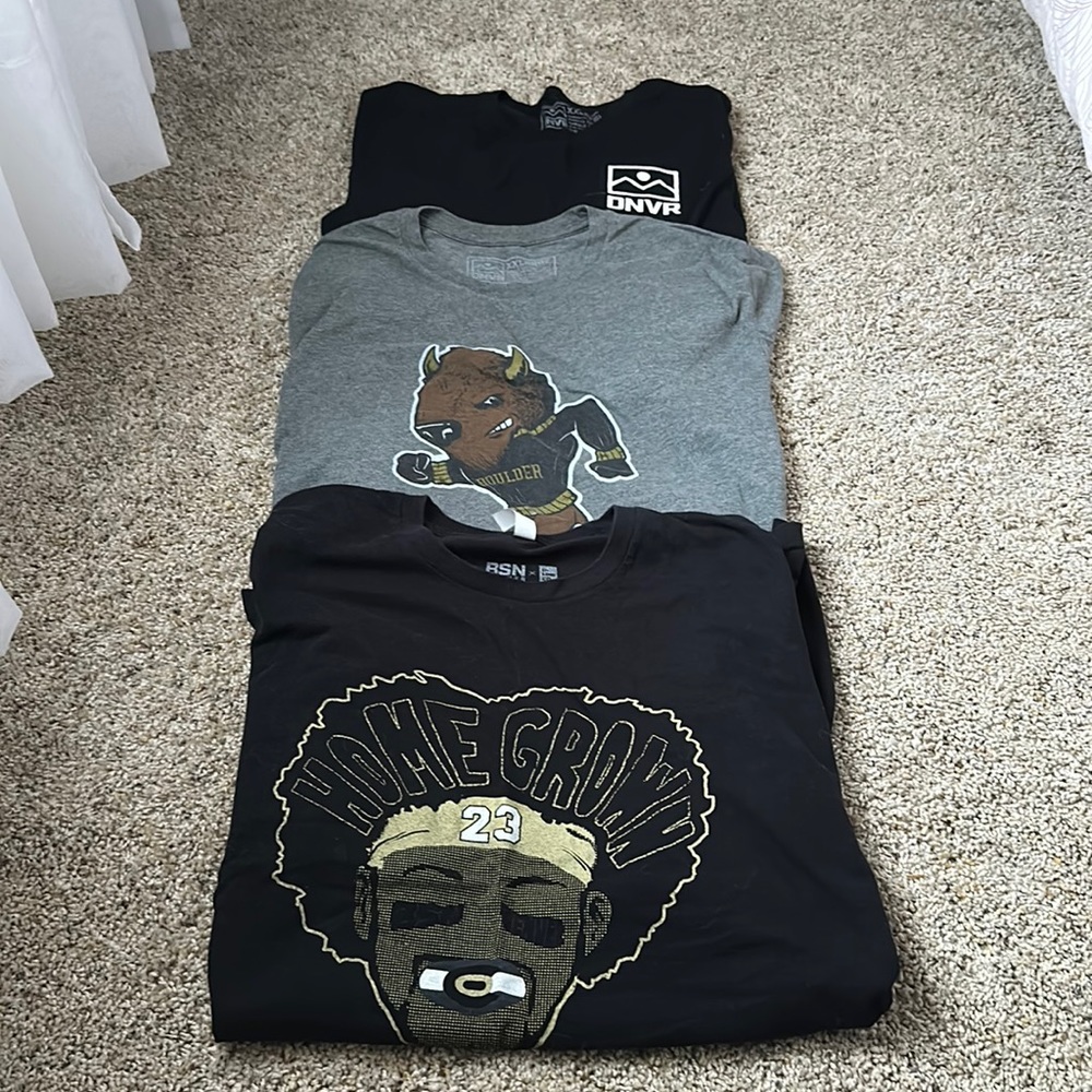 Denver sports t-shirt bundle